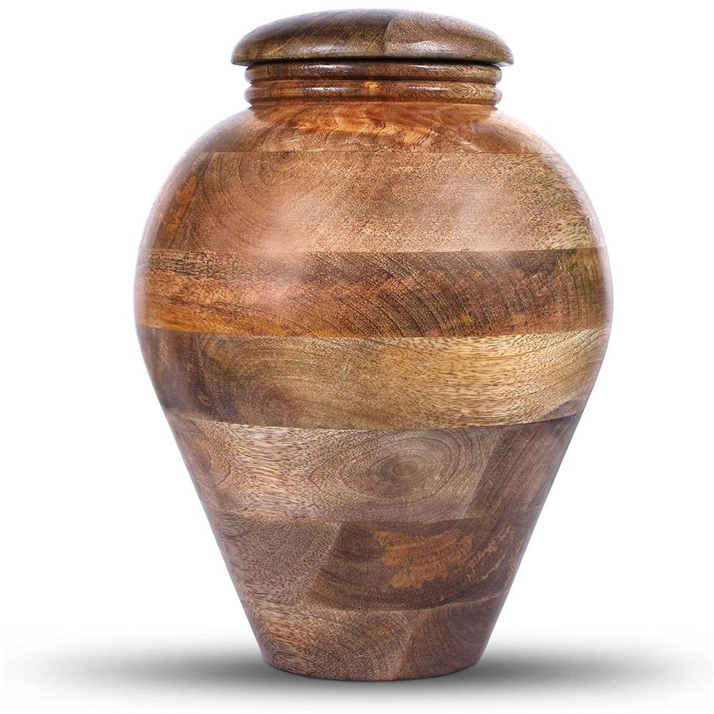 Malaika Wood Urn